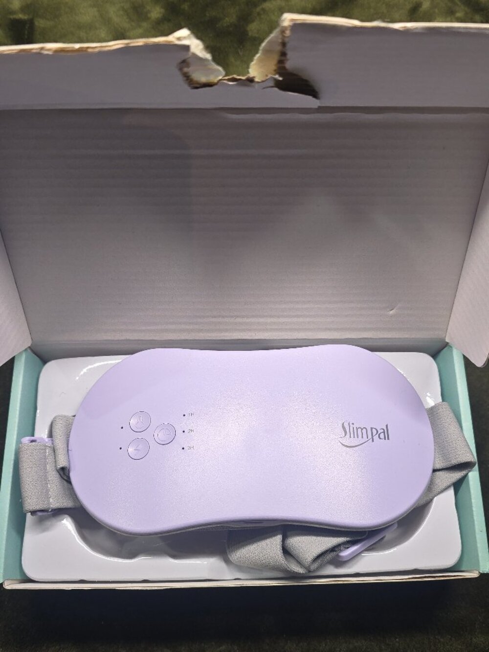Slimpal S1 Cordless Heating Pad for Period Cramps & Back Pain, Purple, SPC023